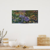 Water Lily Pond, Giverny van Claude Monet Poster (Keuken)