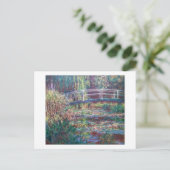 Water Lily Pond (Harmonie Roos), Monet Briefkaart (Staand voorkant)