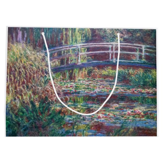 Water Lily Pond (Harmonie Roos), Monet Groot Cadeauzakje (Achterkant)