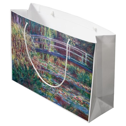 Water Lily Pond (Harmonie Roos), Monet Groot Cadeauzakje (Achterkant Gekanteld)