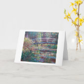 Water Lily Pond (Harmonie Roos), Monet Kaart (Gele Bloem)
