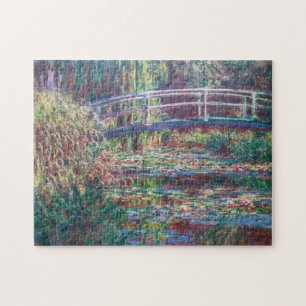 Water Lily Pond (Harmonie Roos), Monet Legpuzzel