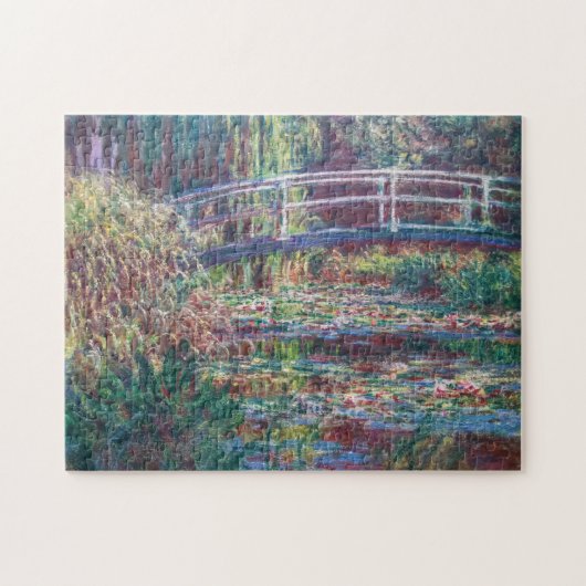 Water Lily Pond (Harmonie Roos), Monet Legpuzzel (Horizontaal)