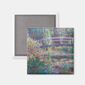 Water Lily Pond (Harmonie Roos), Monet Magneet (Voorkant / Achterkant)
