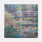 Water Lily Pond (Harmonie Roos), Monet Magneet (Voorkant)