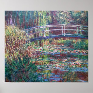 Water Lily Pond (Harmonie Roos), Monet Poster