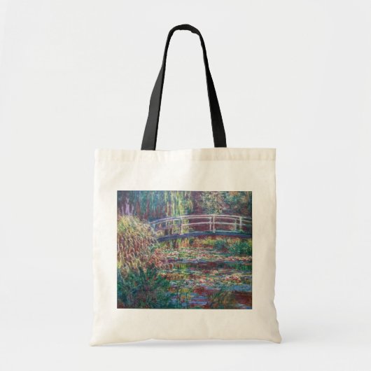 Water Lily Pond (Harmonie Roos), Monet Tote Bag (Voorkant)