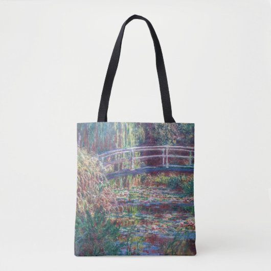 Water Lily Pond (Harmonie Roos), Monet Tote Bag (Voorkant)