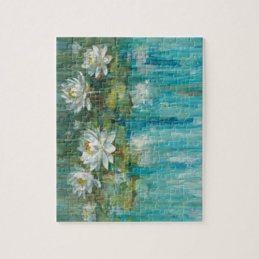 Water Lily Pond Legpuzzel (Verticaal)