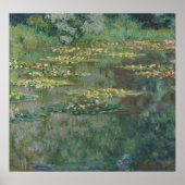Water Lily Pond Monet 1904 Poster (Voorkant)