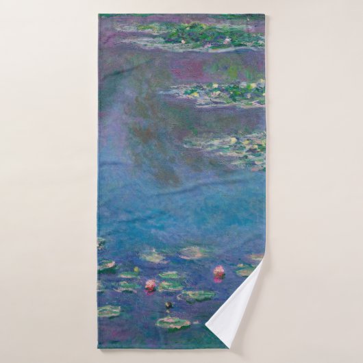 Water Lily Pond, Monet Badhanddoek (Badhanddoek)