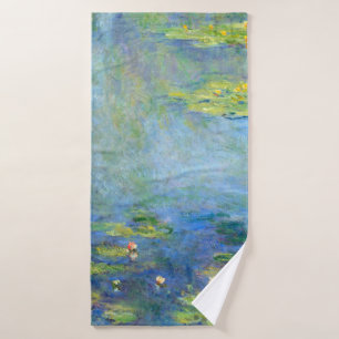 Water Lily Pond, Monet Badhanddoek