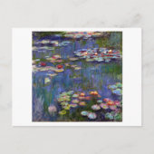 Water Lily Pond, Monet Briefkaart (Voorkant)