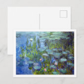 Water Lily Pond, Monet Briefkaart (Voorkant / Achterkant)