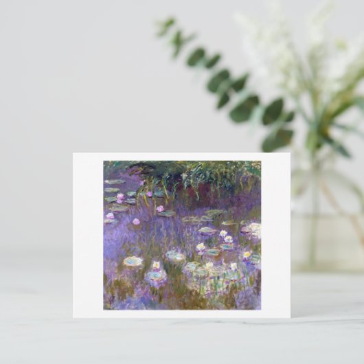 Water Lily Pond, Monet Briefkaart (Staand voorkant)