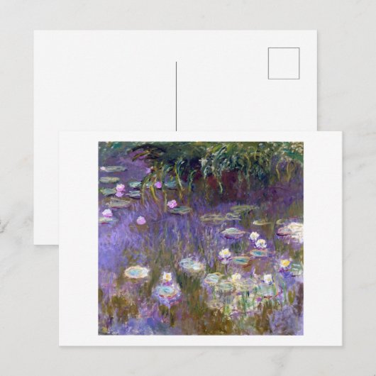 Water Lily Pond, Monet Briefkaart (Voorkant / Achterkant)