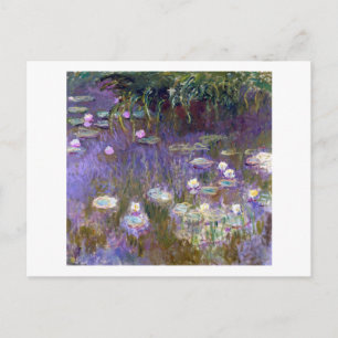 Water Lily Pond, Monet Briefkaart