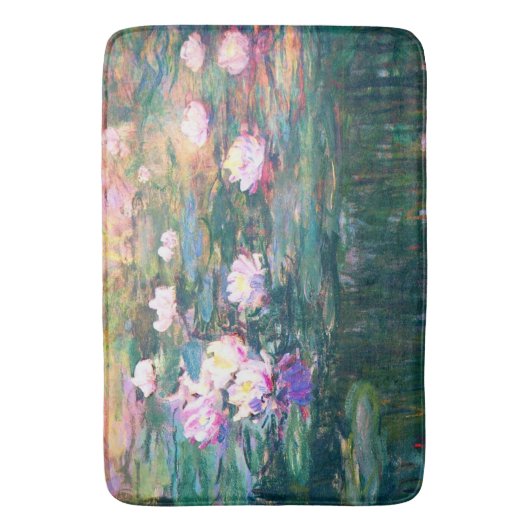 Water Lily Pond Monet Fine Art Badmat (Voorkant Verticaal)