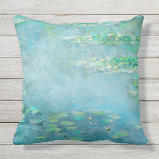 Water Lily Pond Monet Fine Art Buitenkussen