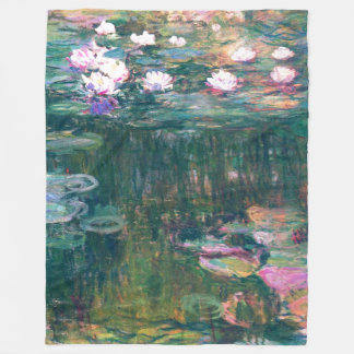 Water Lily Pond Monet Fine Art Fleece Deken
