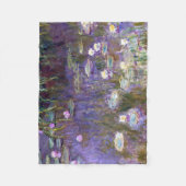 Water Lily Pond, Monet Fleece Deken (Voorkant)
