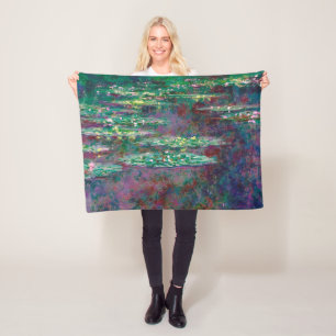 Water Lily Pond, Monet Fleece Deken