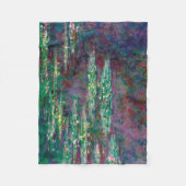 Water Lily Pond, Monet Fleece Deken (Voorkant)