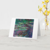 Water Lily Pond, Monet Kaart (Gele Bloem)