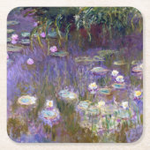 Water Lily Pond, Monet Kartonnen Onderzetters (Voorkant)