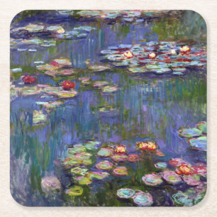 Water Lily Pond, Monet Kartonnen Onderzetters