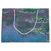 Water Lily Pond, Monet Large Gift Bag Groot Cadeauzakje (Voorkant)