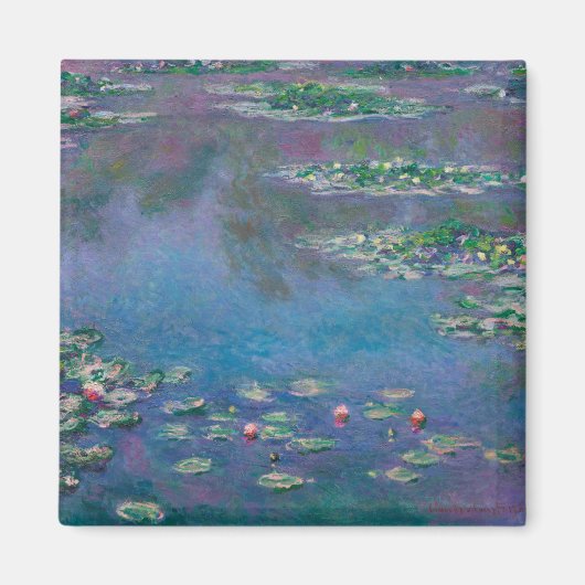 Water Lily Pond, Monet Magneet (Voorkant)