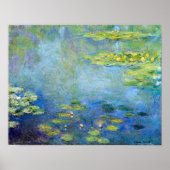 Water Lily Pond, Monet Poster (Voorkant)