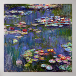 Water Lily Pond, Monet Poster