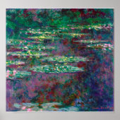 Water Lily Pond, Monet Poster (Voorkant)