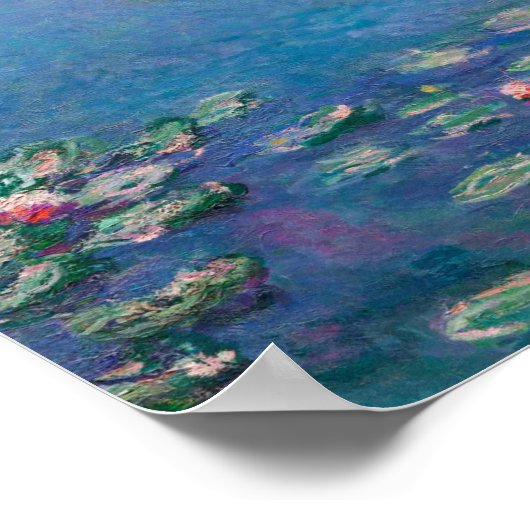 Water Lily Pond, Monet Poster (Hoek)
