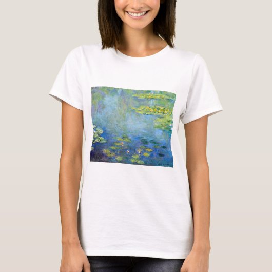Water Lily Pond, Monet T-shirt (Voorkant)
