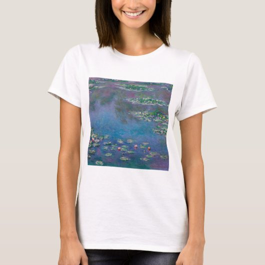 Water Lily Pond, Monet T-shirt (Voorkant)