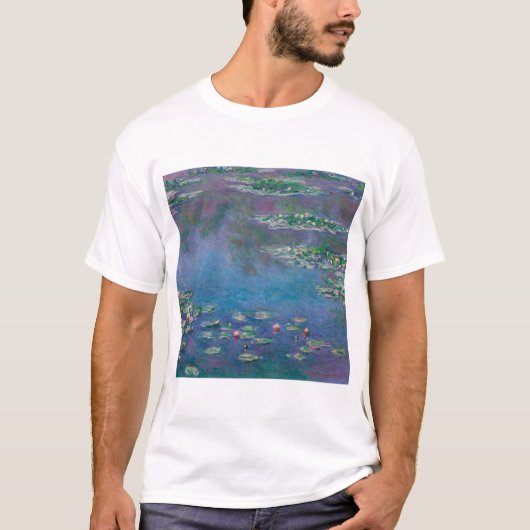Water Lily Pond, Monet T-shirt (Voorkant)