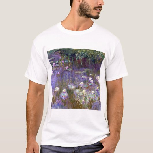 Water Lily Pond, Monet T-shirt (Voorkant)
