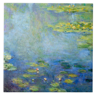 Water Lily Pond, Monet Tegeltje
