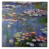 Water Lily Pond, Monet Tegeltje (Voorkant)
