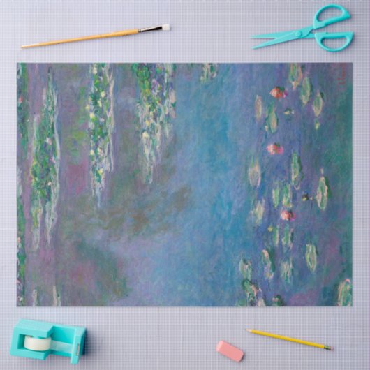 Water Lily Pond, Monet Tissuepapier (Craft)