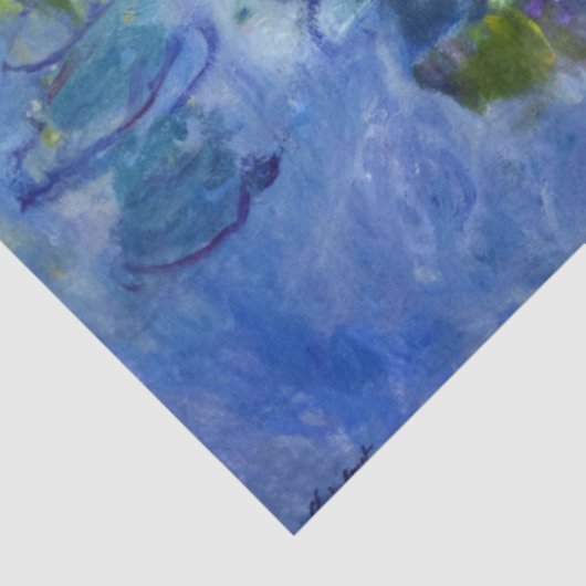Water Lily Pond, Monet Tissuepapier (Detail)