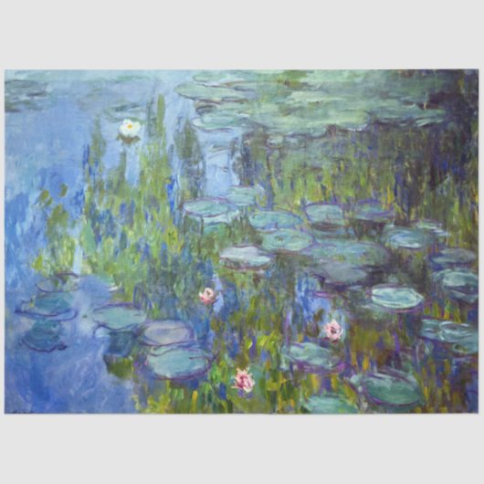 Water Lily Pond, Monet Tissuepapier (Voorkant)