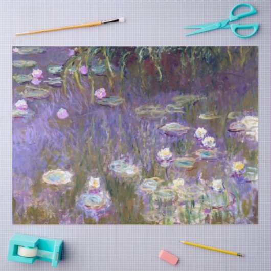 Water Lily Pond, Monet Tissuepapier (Craft)