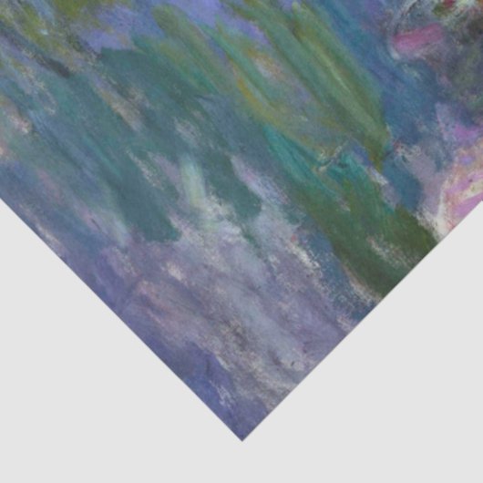 Water Lily Pond, Monet Tissuepapier (Detail)