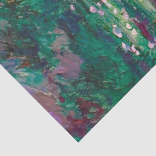 Water Lily Pond, Monet Tissuepapier (Detail)