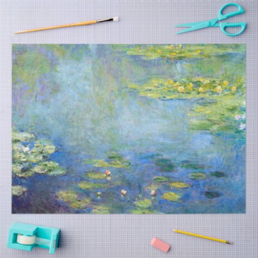Water Lily Pond, Monet Tissuepapier (Craft)