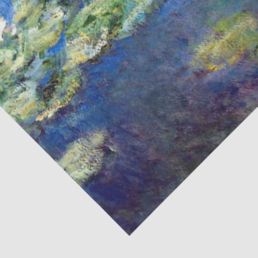 Water Lily Pond, Monet Tissuepapier (Detail)